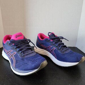 Women's Asics Gel Excite 6 Sneakers w/ Amplifoam (Blue/Pink/White)